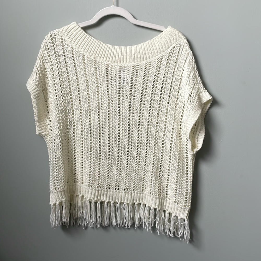 Addition Elle crochet top NWOT